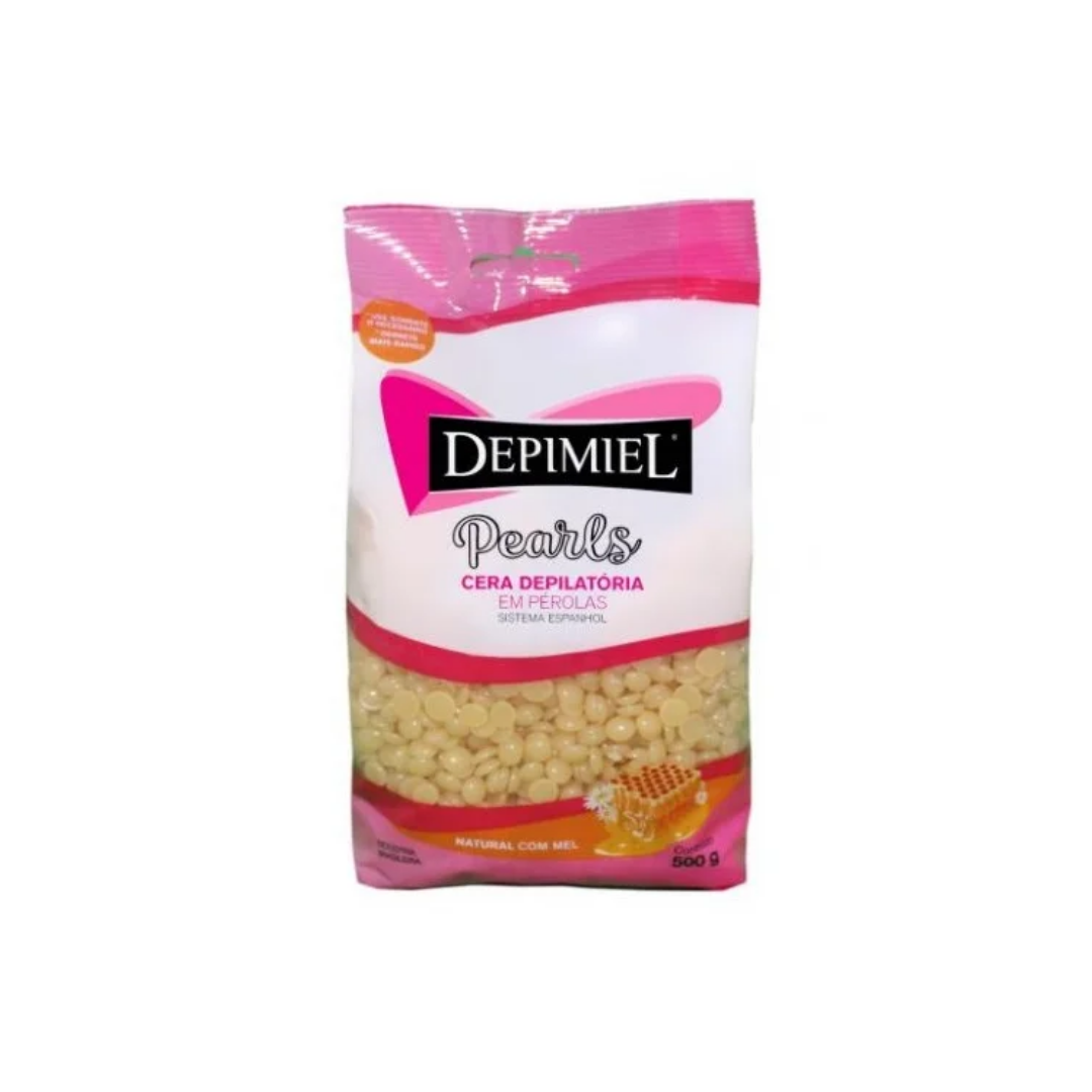 Cera Depimiel em Pérolas Natural com Mel