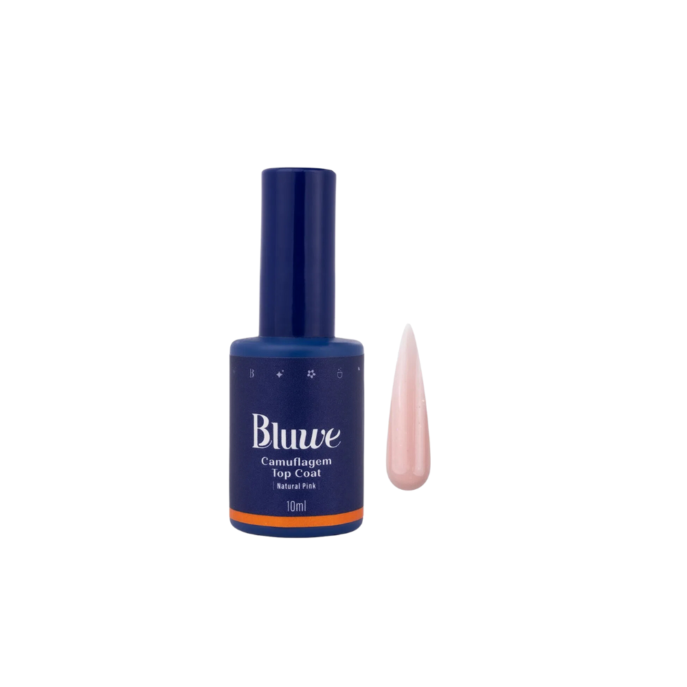 Bluwe Camuflagem Top Coat Natural Pink