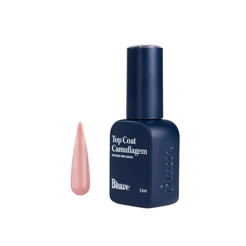 BluweTop Coat Camuflagem Querido Bege